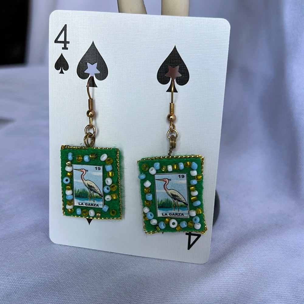 La Garza Lotería earrings
